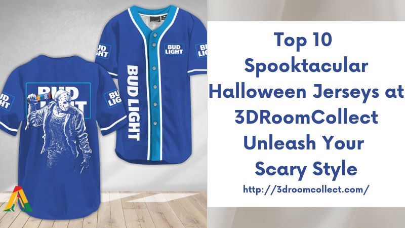 Top 10 Spooktacular Halloween Jerseys at 3DRoomCollect Unleash Your Scary Style
