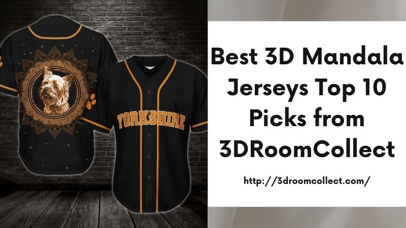 Best 3D Mandala Jerseys Top 10 Picks from 3DRoomCollect
