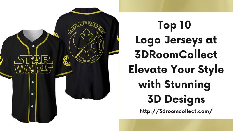 Top 10 Logo Jerseys at 3DRoomCollect Elevate Your Style with Stunning 3D Designs