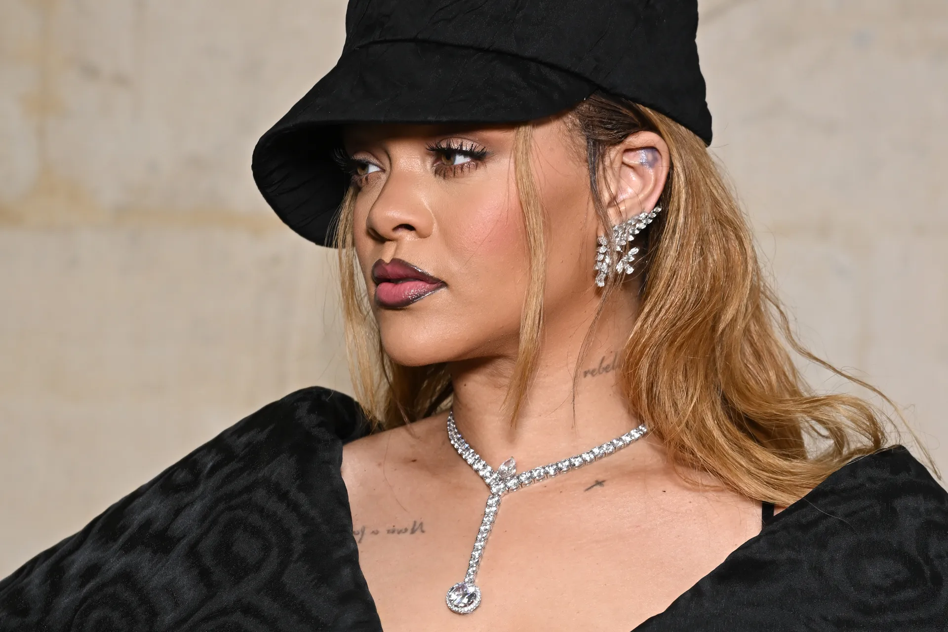 Rihanna Unveils the Mob-Wife Bob in Paris