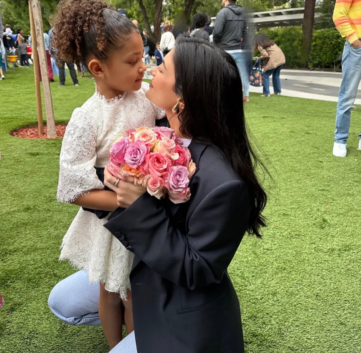 Kylie Jenner and Mini-Me Stormi Webster Make a Statement in Matching Couture During Paris Couture Week