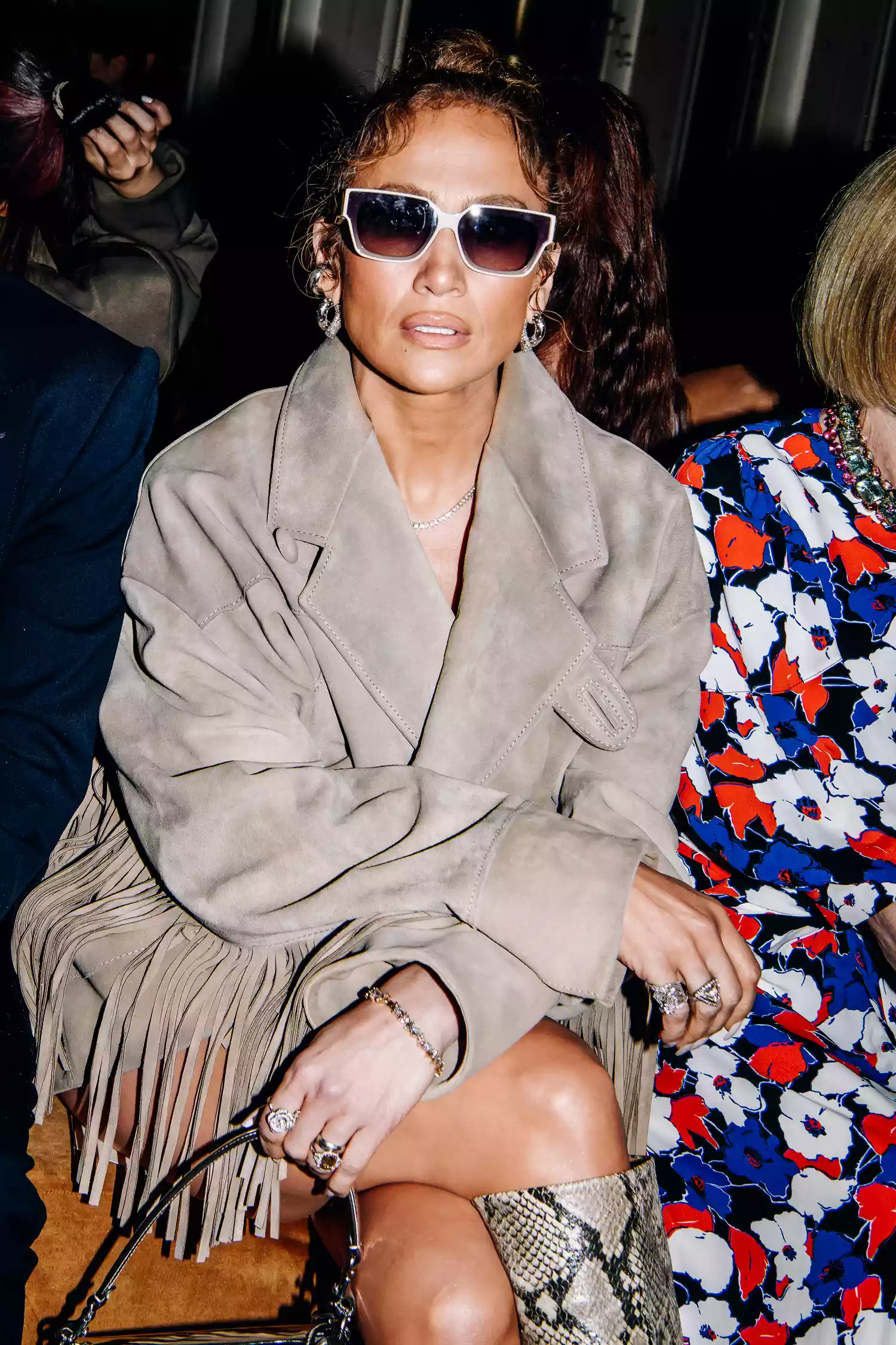 Celebrities Gracing the Front Row at New York Fashion Week From Jennifer Lopez to Camila Mendes, this season's lineup boasts stunning looks and star-studded sightings.