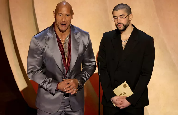 Dwayne 'The Rock' Johnson Extends Heartfelt Birthday Wishes to 'Brother' Bad Bunny While Co-Presenting at the 2024 Oscars
