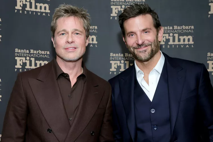 Brad Pitt Honors Bradley Cooper with Outstanding Performer of the Year Award at 2024 Santa Barbara Film Festival